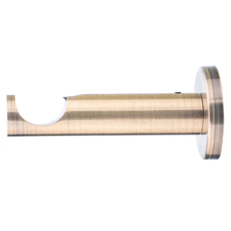 25 mm single curtain rod bracket in modern style with antique finish