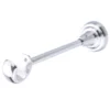 25 mm single curtain rod bracket in classic style with chrome finish