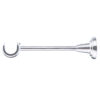 25 mm single curtain rod bracket in classic style with chrome finish