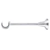 25 mm single curtain rod bracket in classic style with chrome finish