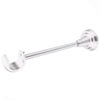 25 mm single curtain rod bracket in classic style with inox finish