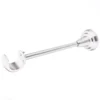 25 mm single curtain rod bracket in classic style with inox finish