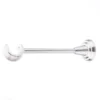 25 mm single curtain rod bracket in classic style with inox finish