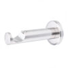 25 mm single curtain rod bracket in modern style with inox finish