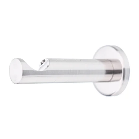 25 mm single curtain rod bracket in modern style with inox finish