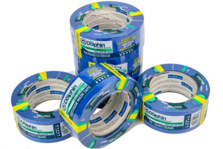 Tarp and Stucco - Exterior Mask Tape Clean Peel UV Resistant 48mm x25m