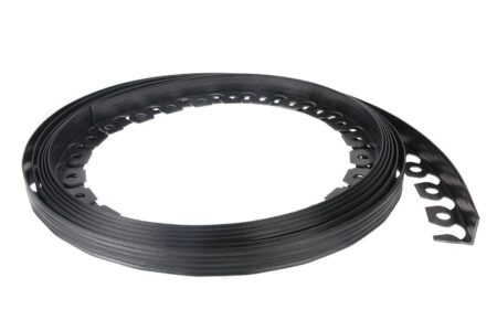 Flexible Garden Lawn Grass Edge Plastic Garden Border Wall Strong 10m with 30 Pegs