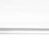 Chrome end support bracket for 25 mm wardrobe rail