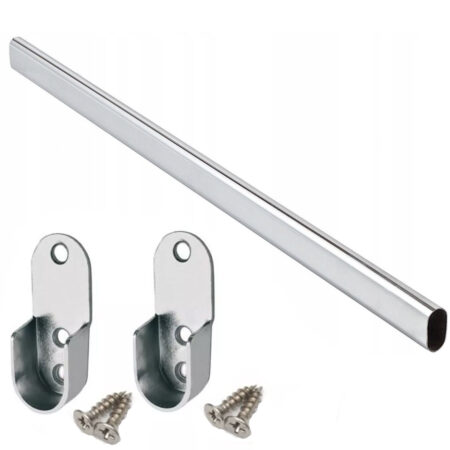Wardrobe_Rail_Oval_30x15_m Oval wardrobe rail 30x15 mm