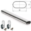Wardrobe_Rail_Oval_30x15_m4 Oval wardrobe rail 30x15 mm detail