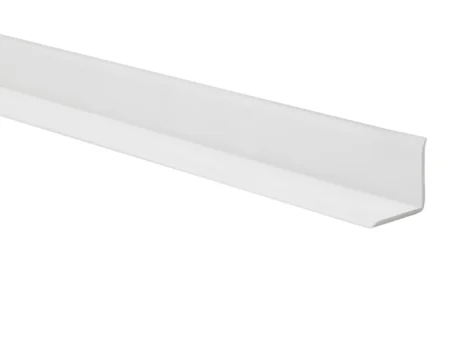 PVC Skirting Board Self-Adhesive Flexible Trim 10x10mm 5m