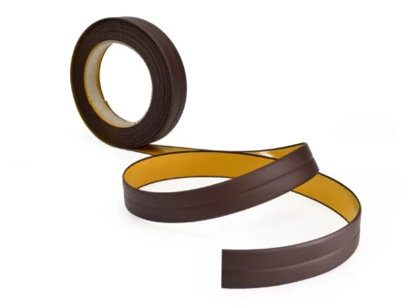 PVC Skirting Board Self-Adhesive Flexible Trim 10x10mm 5m