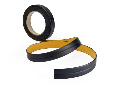 PVC Skirting Board Self-Adhesive Flexible Trim 10x10mm 5m