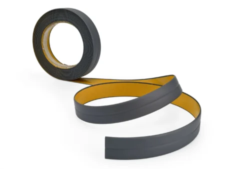 PVC Skirting Board Self-Adhesive Flexible Trim 10x10mm 5m