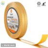 Roll of gold self-adhesive PVC skirting board trim, 10x10mm, 5m long