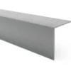 Dark Gray PVC Wall Corner Protector Angle Trim – 1m L-Profile Dark Gray PVC wall corner protector angle trim, 1 metre L-profile close up