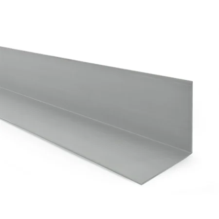 Gray PVC Wall Corner Protector Angle Trim – 1m, L-Profile Gray PVC wall corner protector angle trim, 1 metre L-shaped profile for corners