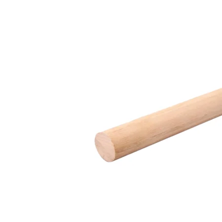 Smooth beech wood dowel rod, 14 mm diameter and 1000 mm long