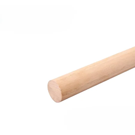 Smooth beech wood dowel rod, 20 mm diameter and 1000 mm long