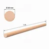Beech wood dowel rod with 20 mm diameter and 1 m length marked