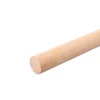 Smooth beech wood dowel rod, 25 mm diameter and 1000 mm long
